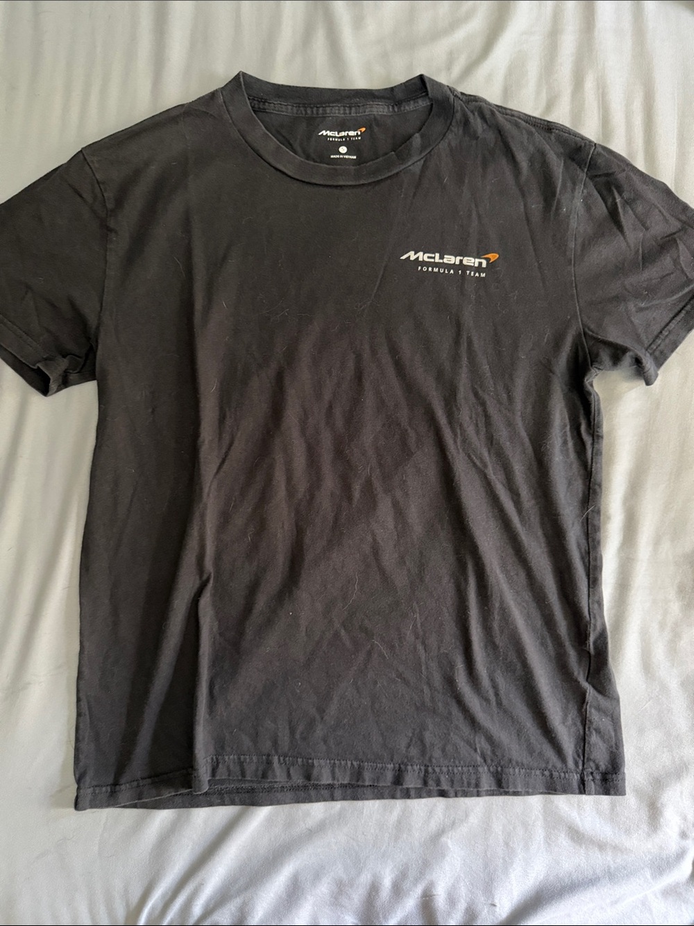 Black Logo Crewneck T-Shirt
